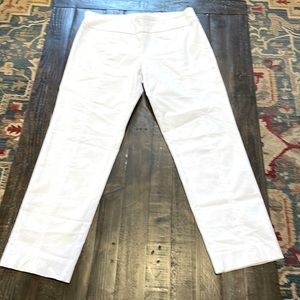 Zac and Rachel white pants